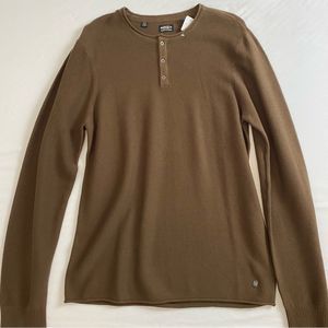 Buffalo by David Bitton Wamill Cotton Henley sweater